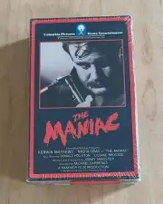 THE MANIAC (1963) Sealed Betamax RCA Giallo Hammer Horror Noir Mystery Thriller