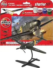 Airfix A55014 Starter Set - Messerschmitt Bf109F-4 Airfix - Other Plastic Model Kits