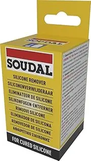 Soudal Silicone Sealant Remover and Brush for Cured Silicone Clear 100ml