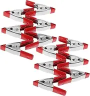 Veemoon 12pcs Heavy Duty Metal Backdrop Clamps Spring Clips for Woodworking Portable Design for DIY Projects and Drape Support