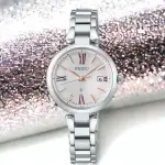 【SEIKO 精工】LUKIA 太陽能錶 鈦金屬 手錶 女錶 指針錶 手錶 禮物 畢業(1B32-0BK0S .SSQW081J_SK043)