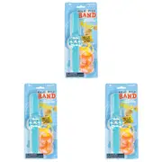 3PK Keycraft Flying Disc Slap Bands Bracelet Helicopter Outdoor Toy Assorted 3y+