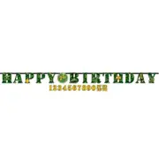 Camouflage Jumbo Add An Age Happy Birthday Banner