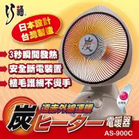 在飛比找Yahoo奇摩購物中心優惠-【巧福】炭素纖維電暖器 AS-900C (小) 台灣製