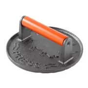 Practical Handle Hamburger Press Cast Iron Patty Maker for Outdoor Cooking