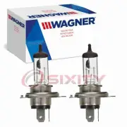 2 pc Wagner High & Low Beam Headlight Bulbs for 2016-2018 Smart Fortwo wb (for: Smart)