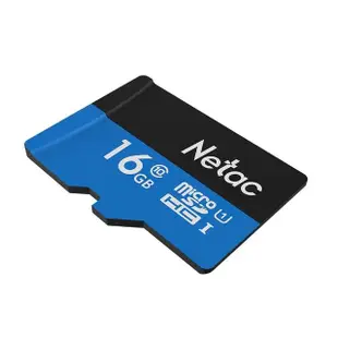 【Netac 台灣公司貨】16GB P500 MicroSDHC C10 U1 記憶卡(最高讀速90MB/s 原廠5年保固)