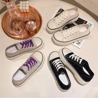 在飛比找Yahoo奇摩購物中心優惠-[韓國KW美鞋館]酷派主張小白鞋復古運動鞋(厚底鞋/慢跑鞋/
