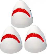 Travel-friendly Bath Salt 3pcs Shark-shaped Bubble Bath Salt for Relaxation