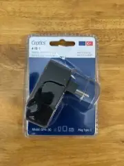 Ceptics 2 USB Europe Travel Adapter 4 in 1 Power Plug Type C GP4-9C