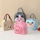 Oxford Cloth Cartoon Lunch Bag Portable Tote Food Small Cooler Bag