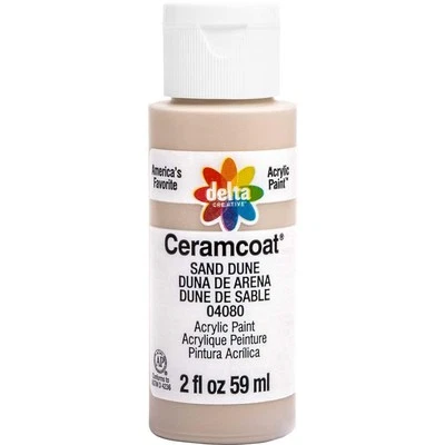 Delta Ceramcoat Acrylic Paint 2oz-Sand Dune 2000-4080