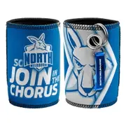 North Melbourne Kangaroos AFL Bottle Opener Keyring and Beer Can Bottle Cooler Stubby Holder