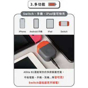 Allite B1 20W 快充頭 Type-C HDMI 二合一傳輸線 Switch TV 充電器 豆腐頭 ALI01