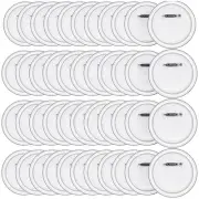 50PCS 2.36Inch Button Maker DIY Button Pins, Acrylic Button Badge Clear3705