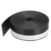 Silicone Seal Strip, 25mm Width x 16.5FT Length Sealing Foam Tape, Black