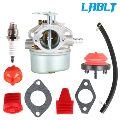 LABLT Carburetor Kit For Tecumseh 640054 640349 640052 8HP 9HP 10HP Snowblower