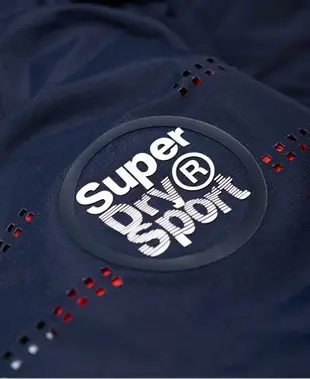 跩狗嚴選 特價比買一送一還便宜 極度乾燥 Superdry 男款 運動款 刷毛保暖 外套 風衣 深藍紅 雙排拉鍊 反光 連帽