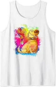[Disney] Pixar Up Dug Water Color Tank Top