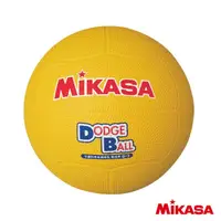 在飛比找momo購物網優惠-【MIKASA】軟橡膠躲避球 黃(3號)