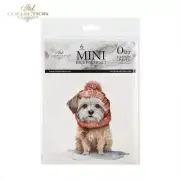 ITD Collection Rice Paper Mini Set for Decoupage RSM104, 6 sheets, 14,8x14,8 cm,