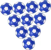 GANAZONO 10pcs Durable Table Football Replacements Desktop Soccer Balls for Games Birthday Parties and Classroom Activities Fun Accessories for Tabletop Soccer