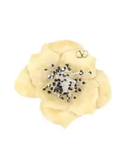 Valentino Garavani Fleur Lumineuse Tie Clip