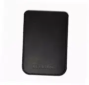 Crypto Hardware Wallet Pouch, Black PU Leather Case, Premium Protective Case,
