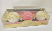 Beauty Concepts Hello Sunshine Bath Fizzer Bomb Trio Vanilla Almond Rose Petals