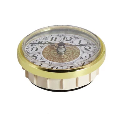 2.8 Inch Quartz Gold Trim Clock Fit-Up/ Insert Roman Numeral Quartz Movement