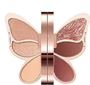 Unique Eyeshadow Palette - Waterproof Eye Shadow Matte Shimmer Makeup | Matte Eyeshadow Palette Pigmented Shades Makeup | Glitter Highly Pigmented Colorful Eye Cosmetic For Women Girls