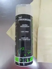 Zwamois Super Absorbent Synthetic Chamois 25" x 16" and Drying blade Combo