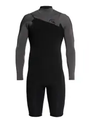 QUIKSILVER Men's 2/2 HIGHLINE LTD A-ZIP L/S Spring Suit - XSKK - MS - NWT
