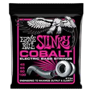 Ernie Ball Super Slinky Cobalt Electric Bass Strings-45-100 Gauge