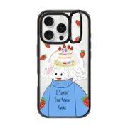 iPhone 16 Pro Impact Ring Stand Case MagSafe Compatible I SAVED YOU SOME CAKE