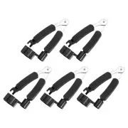 5 Pcs Black Guitar String Winder Cutter Pin Puller 3 in 1 Tool