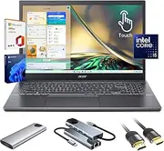 [acer] Aspire 5 Laptop,15.6" FHD IPS Touchscreen Laptop PC for Student & Business,Intel Core i5-13420H, 8GB LPDDR5 RAM, 512GB SSD, Webcam, Wi-Fi 6, HDMI,w/Accessory, with Lifetime Office Win 11 Pro