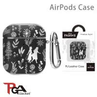 在飛比找momo購物網優惠-【iJacket】AirPods 1/2代 迪士尼 箔押皮革