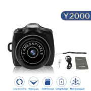Portable HD Mini Camera 640*480 Small Camcorder Car Mini DV Recorder Black 32G