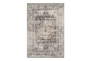 Rug Culture Extra Large Grey Multi Vintage Look Fringed 1 Million Point Rug