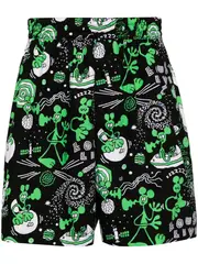 [Junya Watanabe] Cotton Broad Print Lousy Livin Shorts