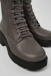 Milah Gray lace-up boots for women