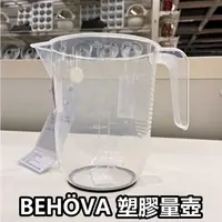 在飛比找蝦皮購物優惠-俗俗賣 IKEA代購 BEHÖVA 塑膠 量壺 刻度杯 烹飪