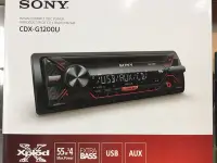 在飛比找Yahoo!奇摩拍賣優惠-震撼立~SONY CDX-G1200U CD/MP3/USB