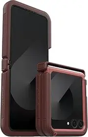 [Otterbox] Defender XT Case for Samsung Galaxy Z Flip6, Shockproof, Drop Proof, Ultra-Rugged, Protective Case, 4X Tested to Military Standard, for Foldable Phones, red