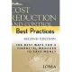 Cost Reduction And Control Best Practices: The Best Ways for a Financial Manager to Save Money