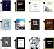 12Pack Mens Cologne Sampler Sets, A Variety Of Fragrances Cologne Samples For Men,Perfume Samples, Suitable For Everyday Life, Going Out To Travel, Dating And Other Scenes