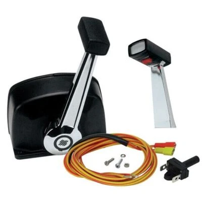 Ultraflex® B77 Single Lever Control for One Engine, Powder Coated Dome with Trim