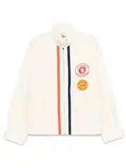 [Champion] patch-detail jacket S White