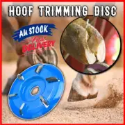 Cow Cattle Hoof Trimming Angle Grinder Cutter Disc Plate Tool for Livestock AU